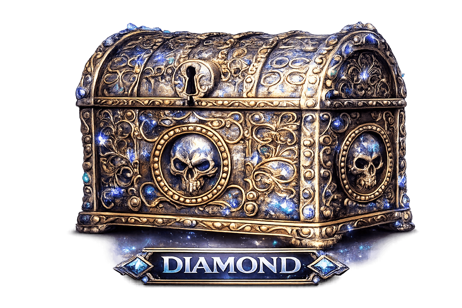 DIAMOND treasure chest